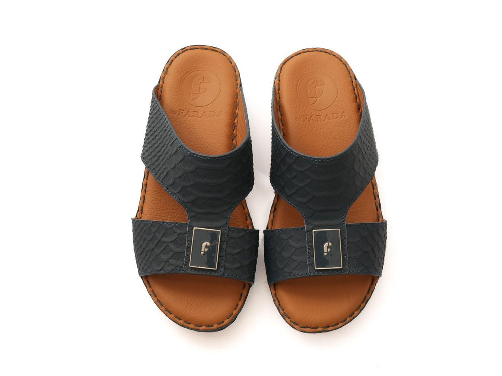 FARADA PYTHON KIDS' ARABIC SANDALS NAVY - Farada