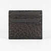 Black Ostrich Card Holder(1944OS)