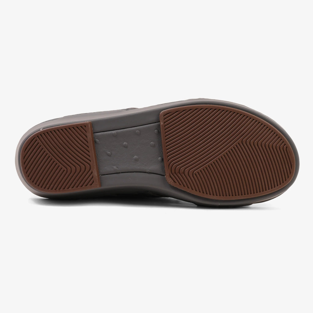 FARADA MENS ARABIC SANDALS GRAY PIOMBO