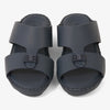 FARADA KIDS SLIDE WITH TEXTURED BUCKLE SANDALS SPAZIO