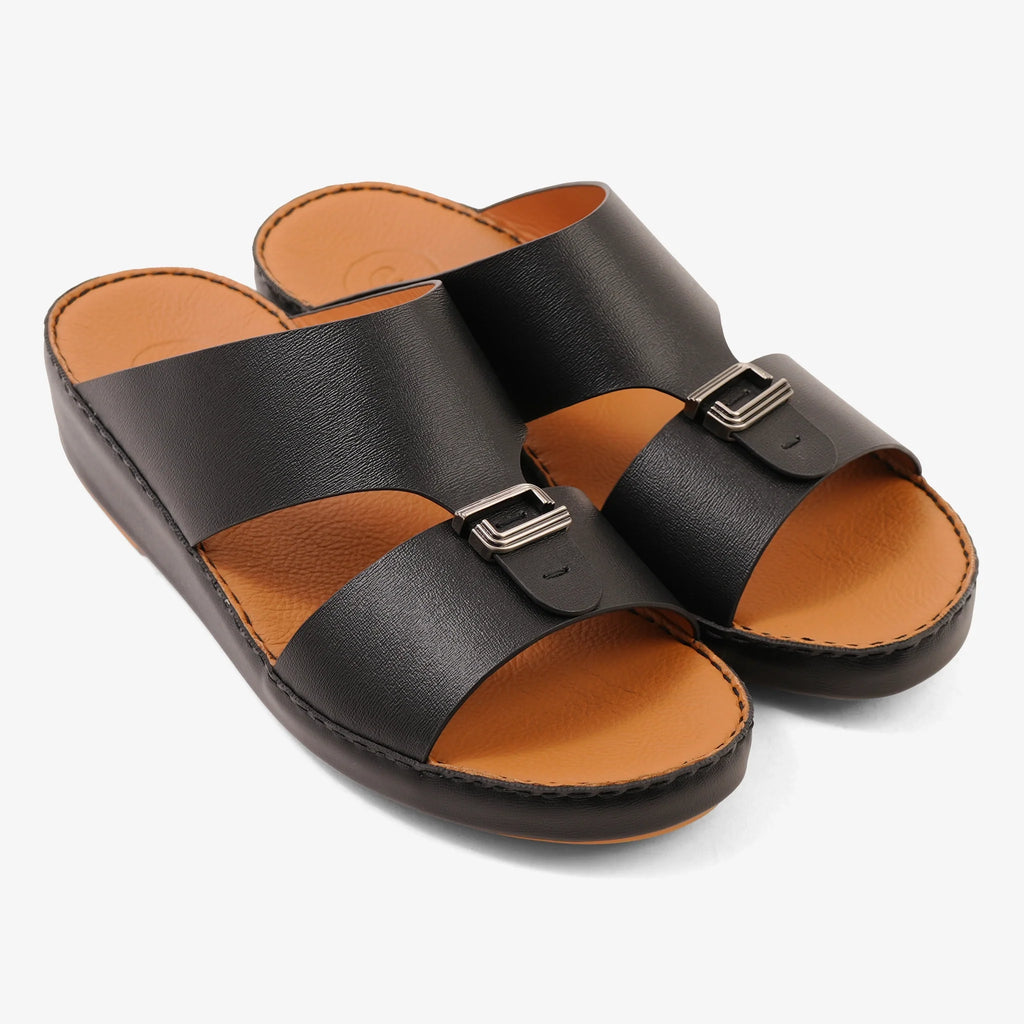 FARADA MENS ARABIC SANDALS BLACK