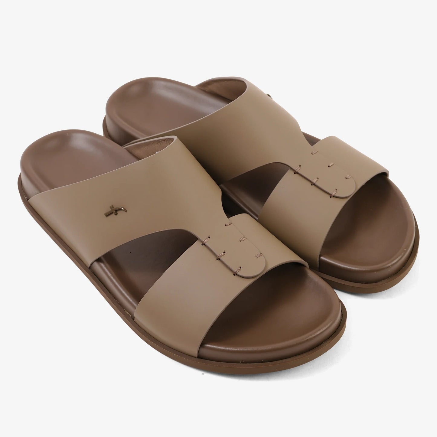 FARADA MENS SANDALS - 218701 TRUFFLE