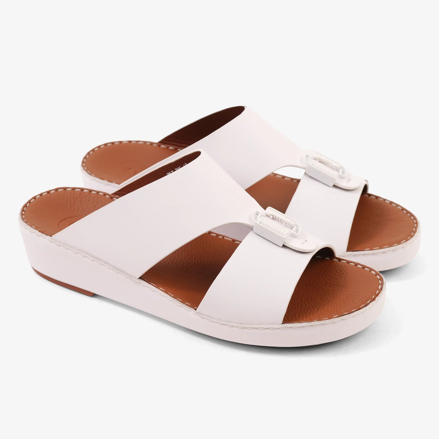 FARADA MENS ARABIC SANDALS WHITE
