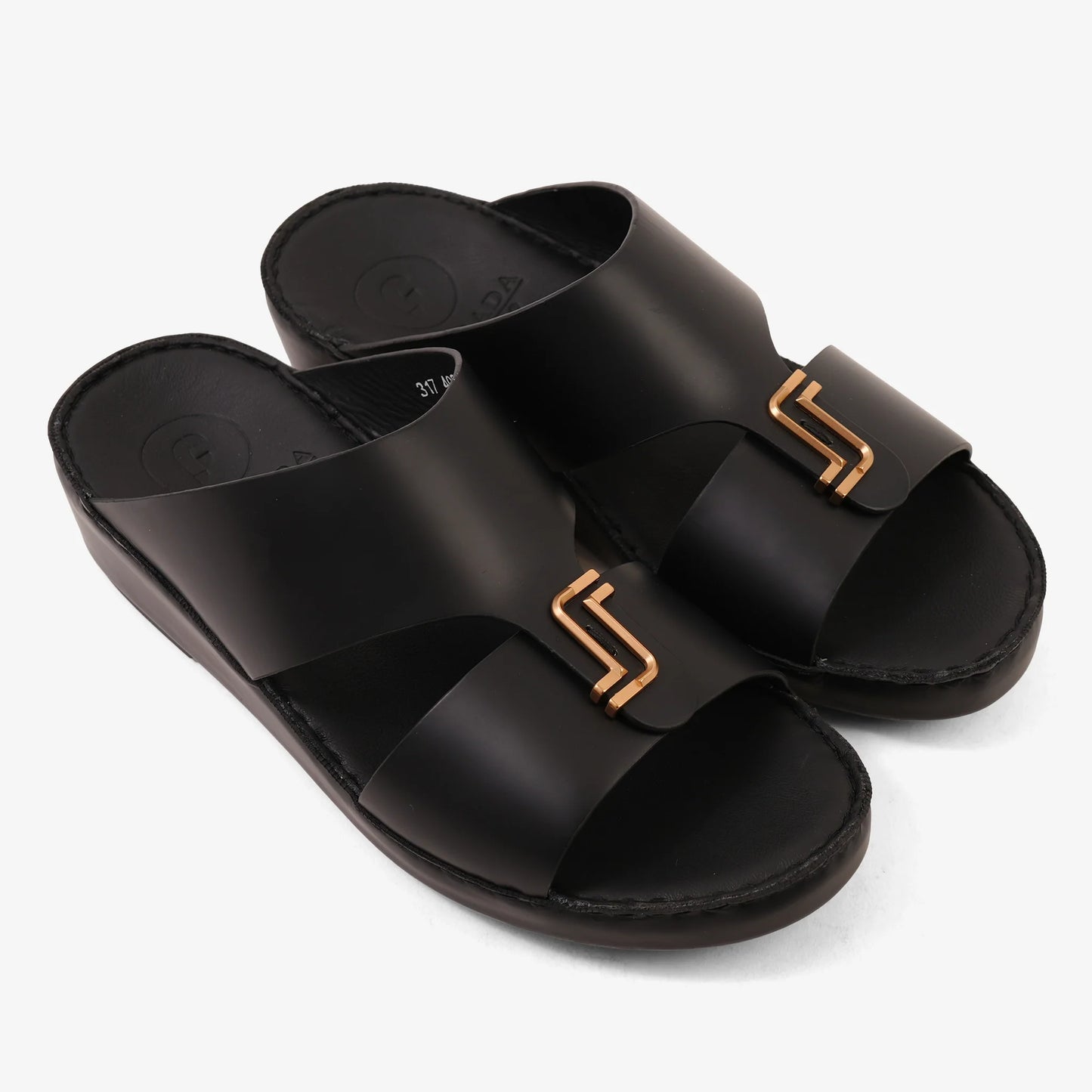 FARADA MENS ARABIC SANDALS BLACK