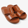 FARADA MENS ARABIC SANDALS COGNAC