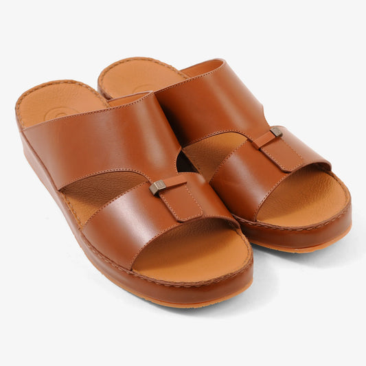 FARADA MENS ARABIC SANDALS TAN