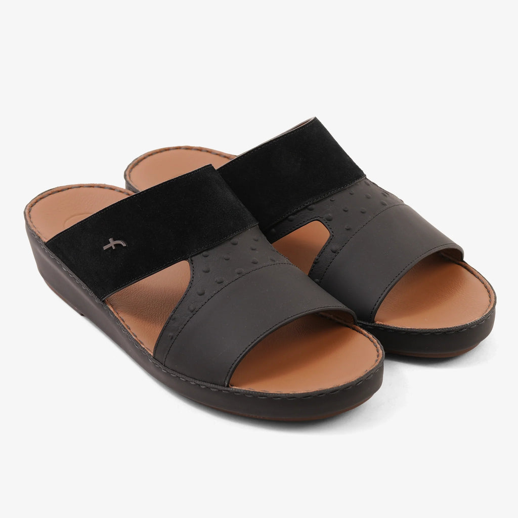FARADA MENS ARABIC SANDALS BLACK