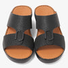 DAVINCI MENS FARADA ARABIC SANDALS BLACK