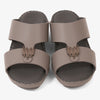 FARADA KIDS UNIQUE TEXTURED ACCENT SANDALS LONDON SKY