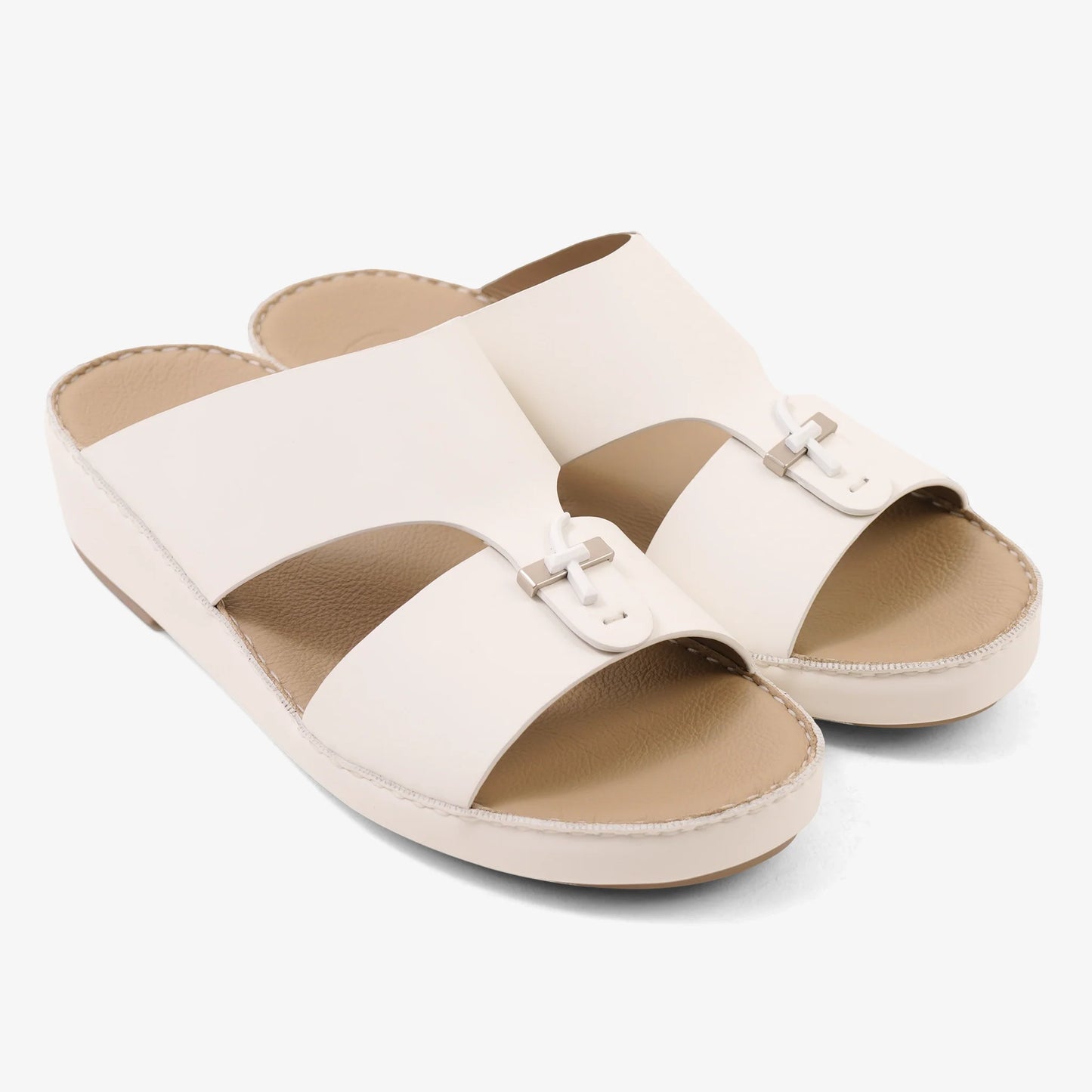 FARADA MENS ARABIC SANDALS OPTICAL WHITE