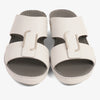 CLASSIC ARABIC NAPPA PUCCINI SANDALS LIGHT GREY