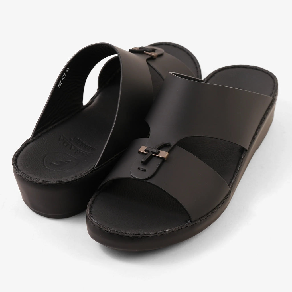 FARADA MENS ARABIC SANDALS BLACK