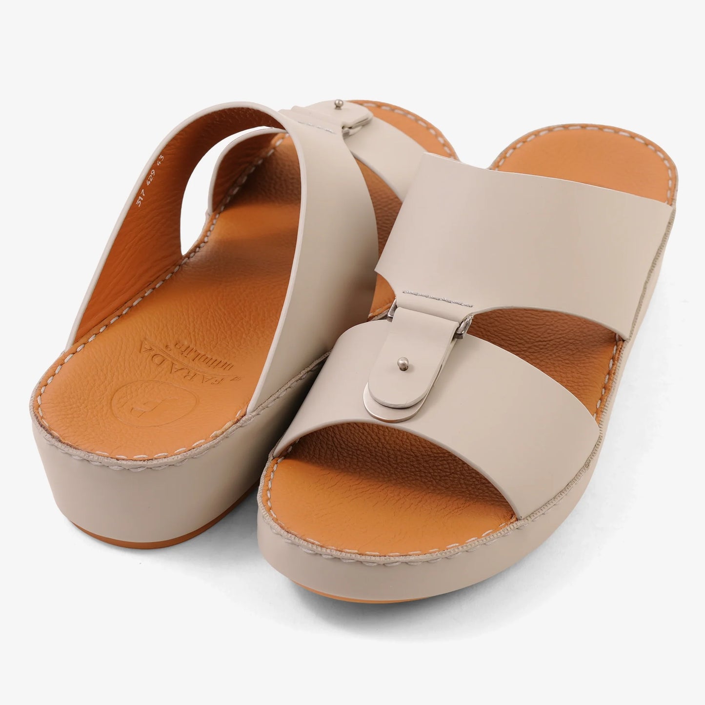 FARADA MENS ARABIC SANDALS LIGHT EARTH 317429