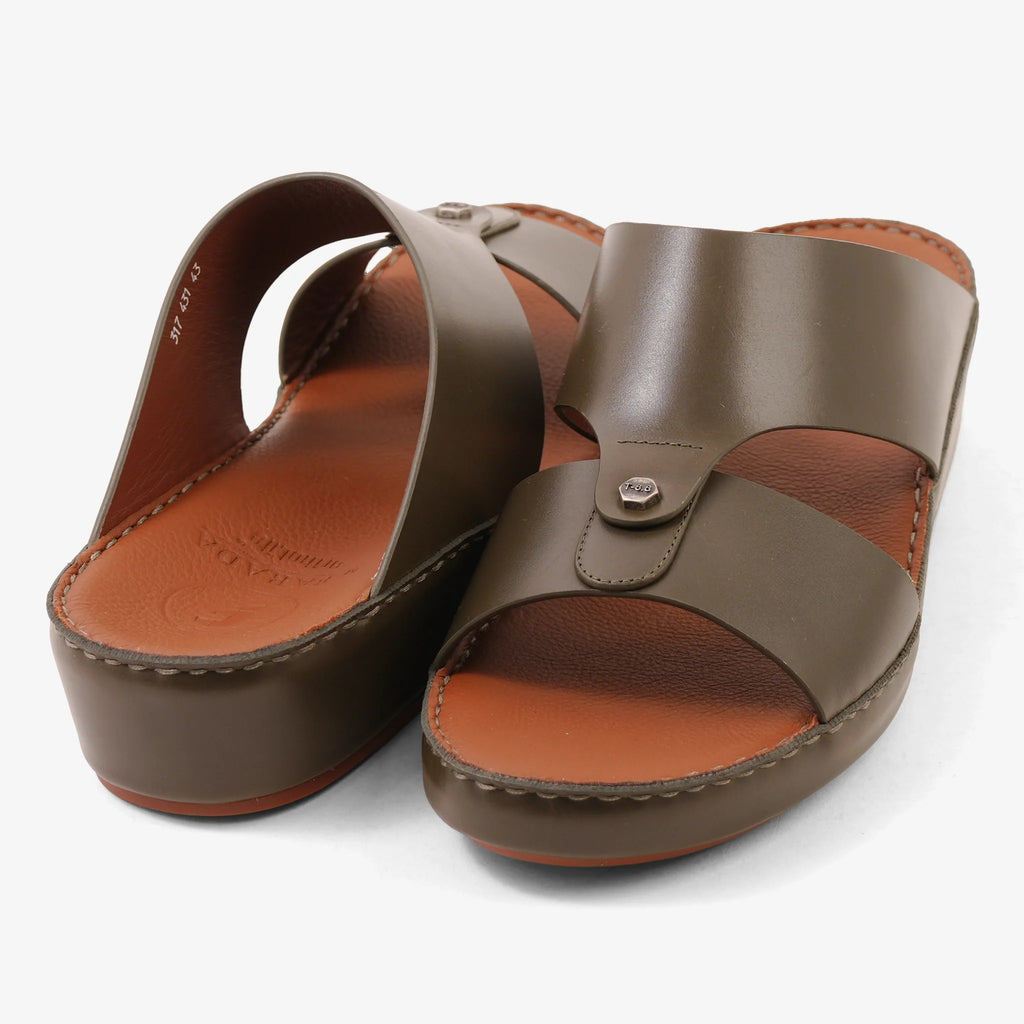 FARADA MENS ARABIC SANDALS OLIVE