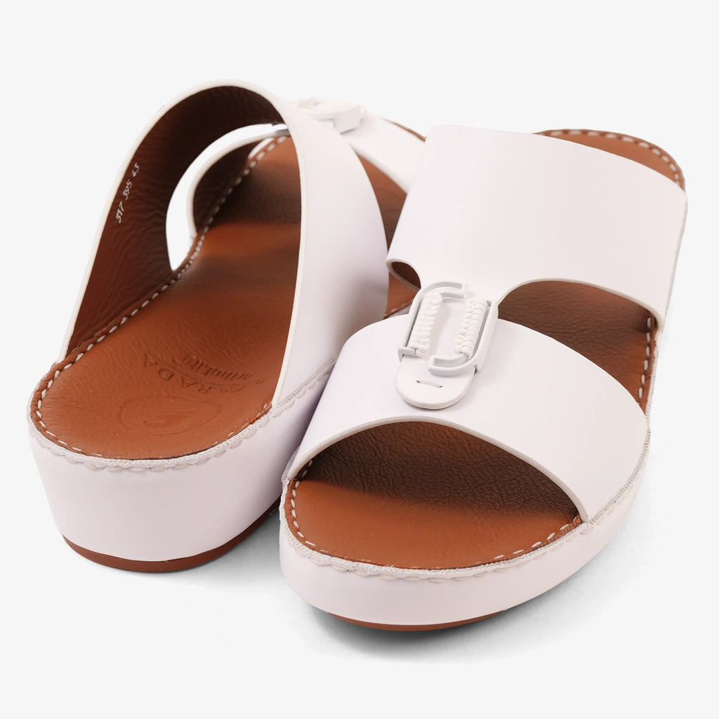 FARADA MENS ARABIC SANDALS WHITE