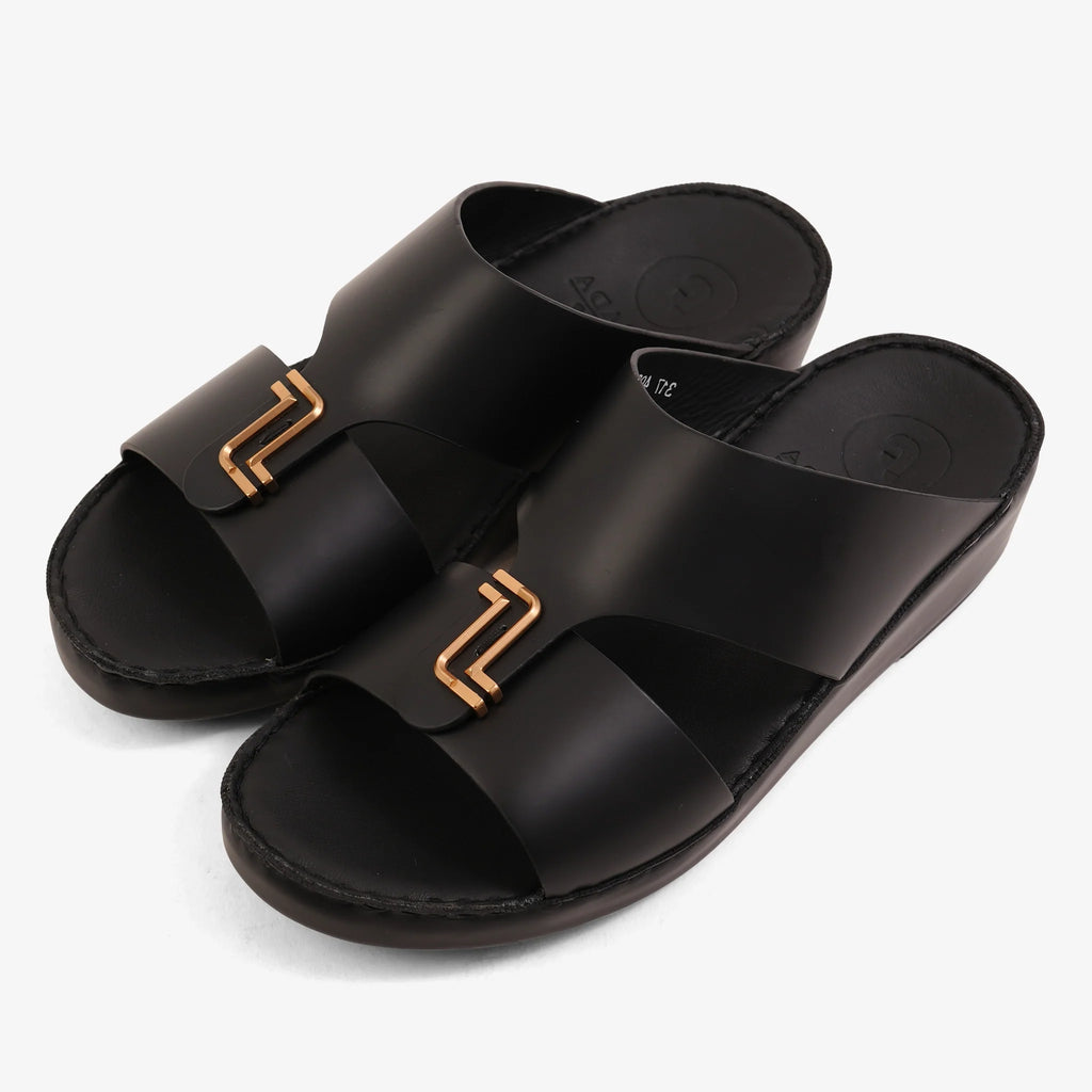 FARADA MENS ARABIC SANDALS BLACK