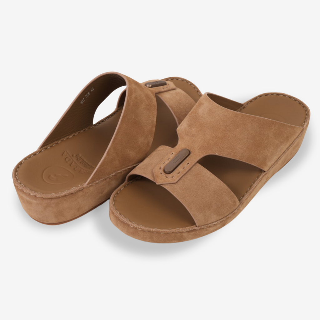 FARADA DURABLE MEN’S SUEDE SANDALS  AVANA