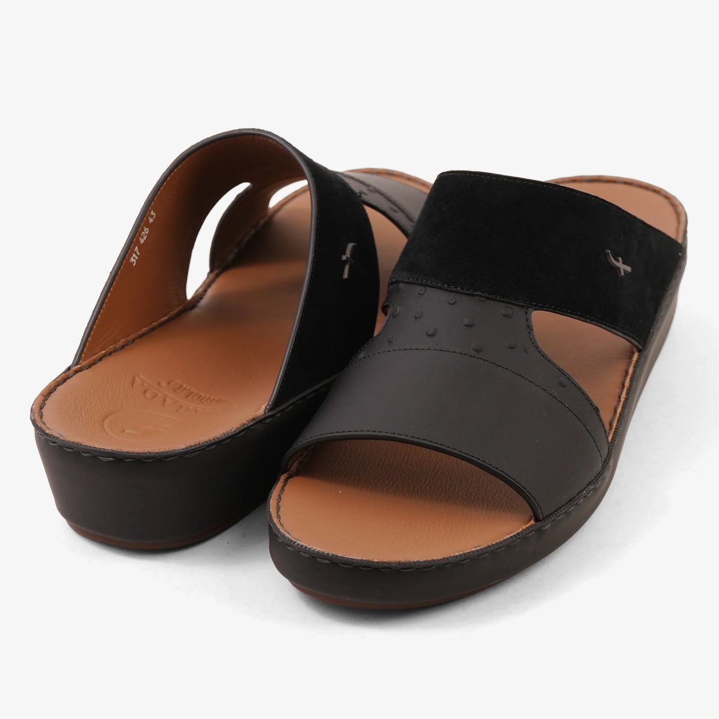 FARADA MENS ARABIC SANDALS BLACK