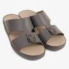 FARADA MENS UNIQUE TEXTURED WITH T-STAP SANDALS MIDNIGHT