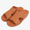 FARADA CLASSIC MENS LEATHER SANDALS SAFFRON