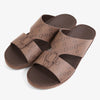 FARADA MODERN CLOUD EMBOSSED LEATHER SANDALS PERISSA