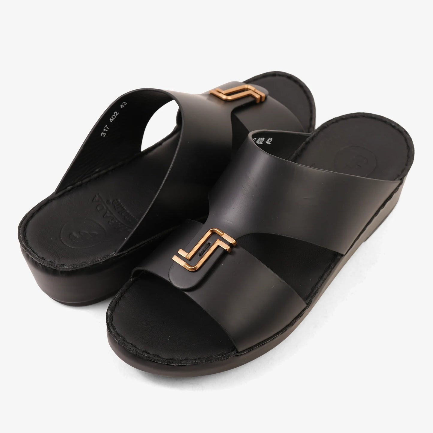FARADA MENS ARABIC SANDALS BLACK