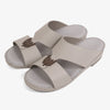 FARADA KIDS UNIQUE TEXTURED ACCENT SANDALS LIGHT GREY