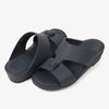 FARADA KIDS SLIDE WITH TEXTURED BUCKLE SANDALS SPAZIO