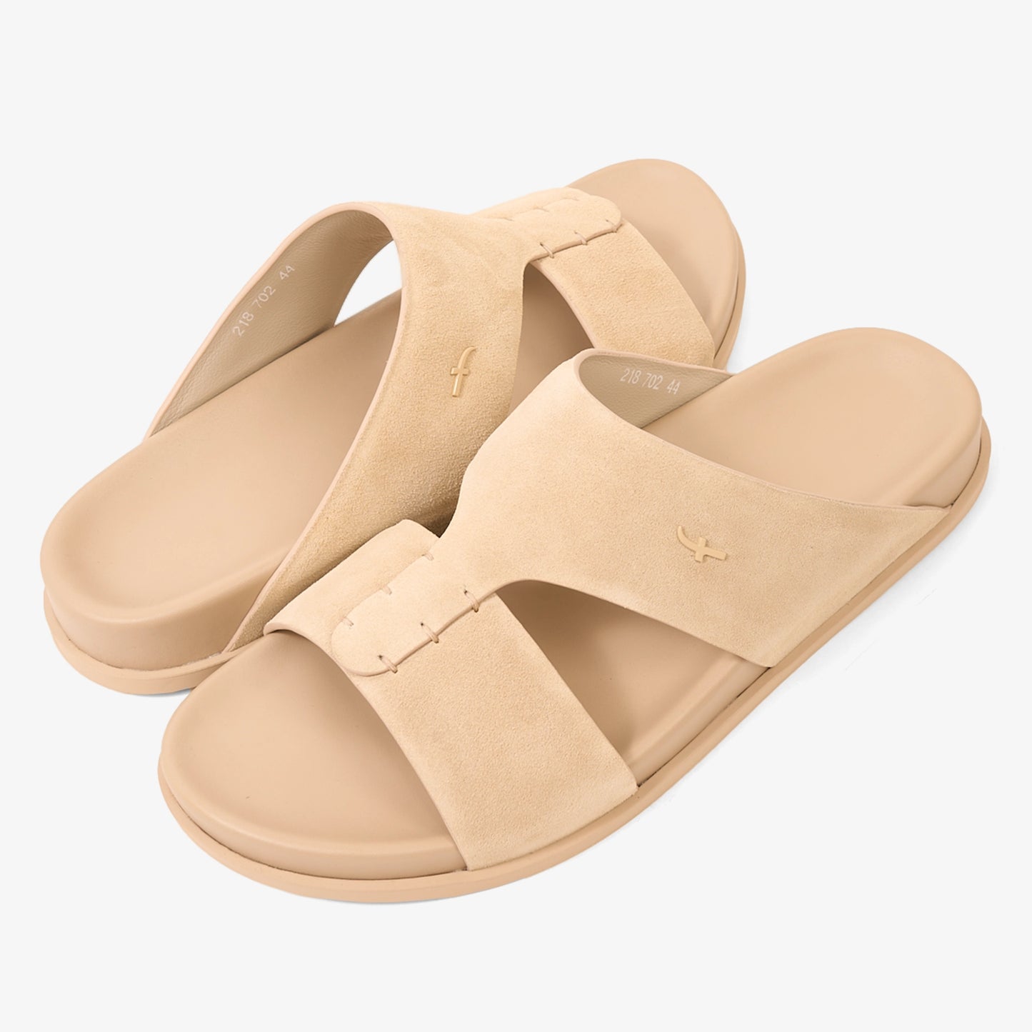 FARADA MODERN VERSATILE NEUTRAL TONE ARABIC SANDALS MASTICE
