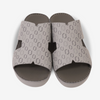 FARADA MEN’S COMFORT & STYLE EMBOSSED SANDALS LIGHT SKY