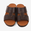 CLASSIC ARABIC NAPPA PUCCINI SANDALS CHOCOLATE