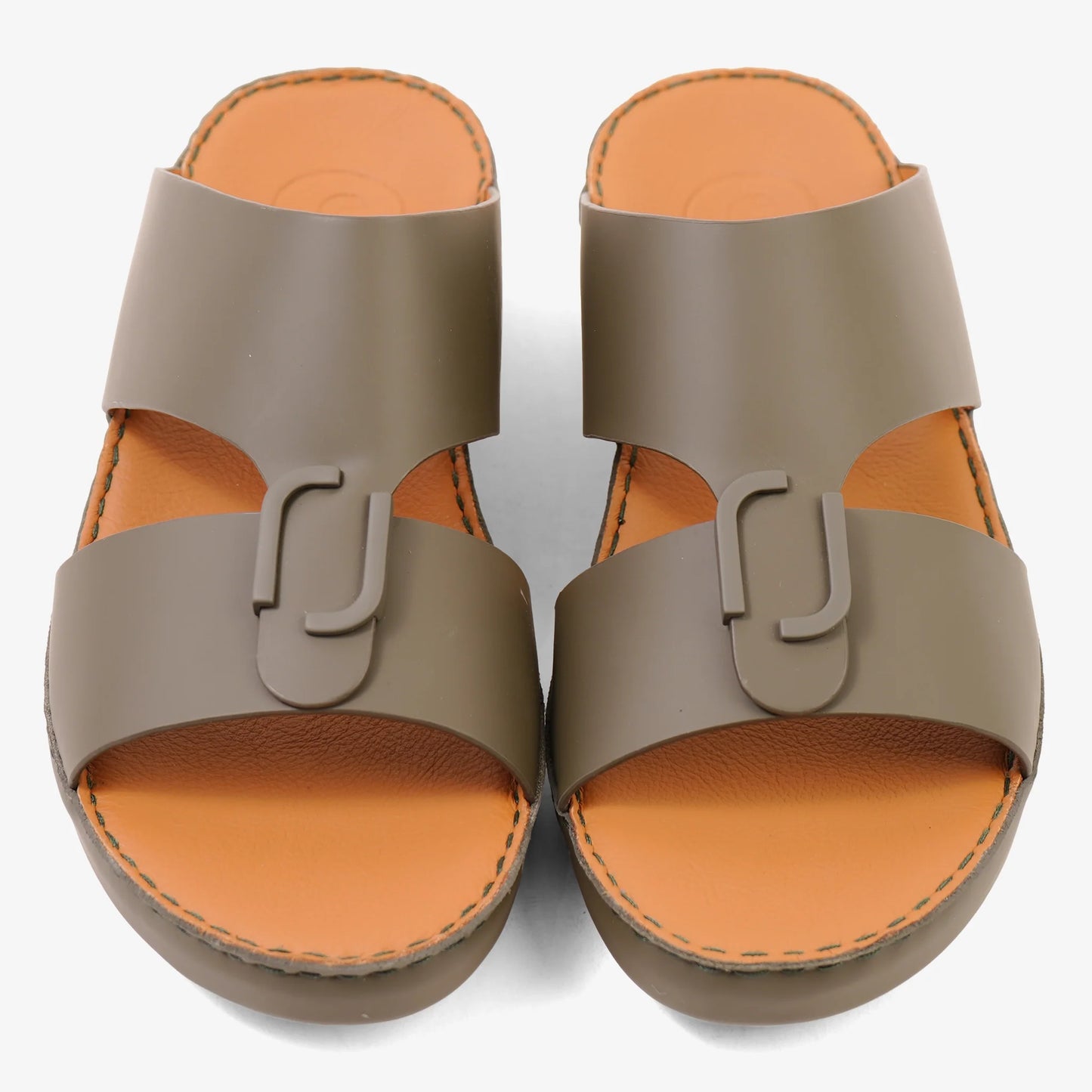 FARADA MENS ARABIC SANDALS - 317501 OLIVE