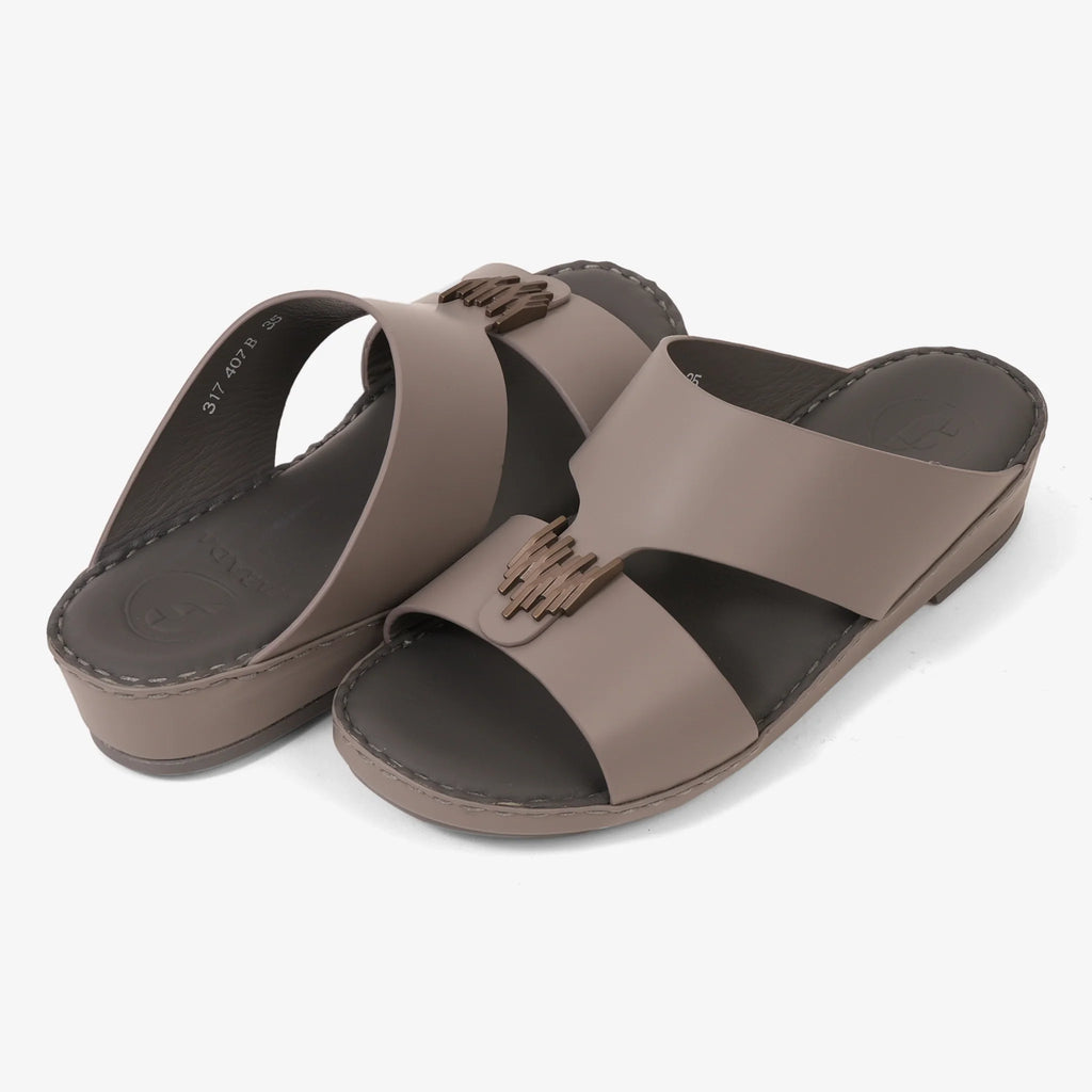 FARADA KIDS UNIQUE TEXTURED ACCENT SANDALS LONDON SKY