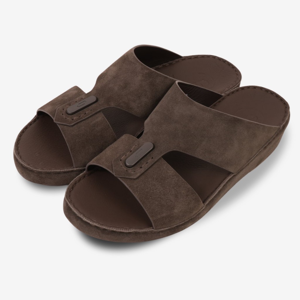 FARADA DURABLE MEN’S SUEDE SANDALS PEPE