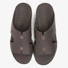 FARADA MATTE MODERN LEATHER MENS SANDALS BAT