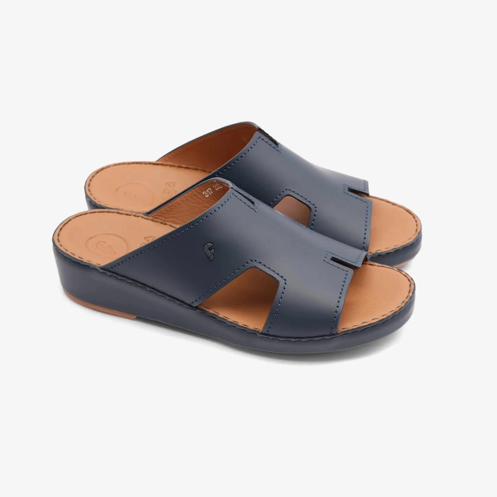 FARADA DAVINCI BANI MENS ARABIC SANDALS NAVY - Farada