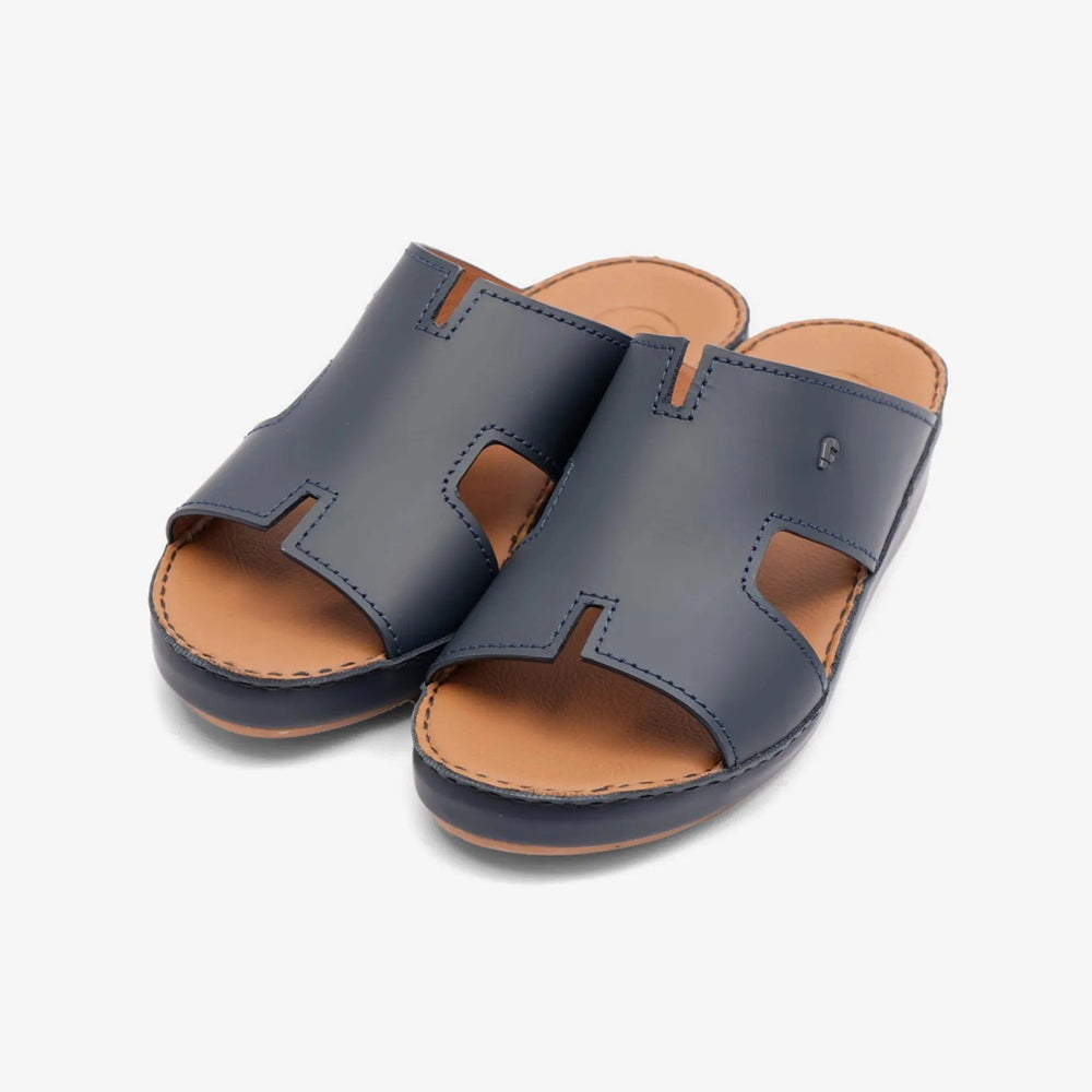 FARADA DAVINCI BANI MENS ARABIC SANDALS NAVY - Farada