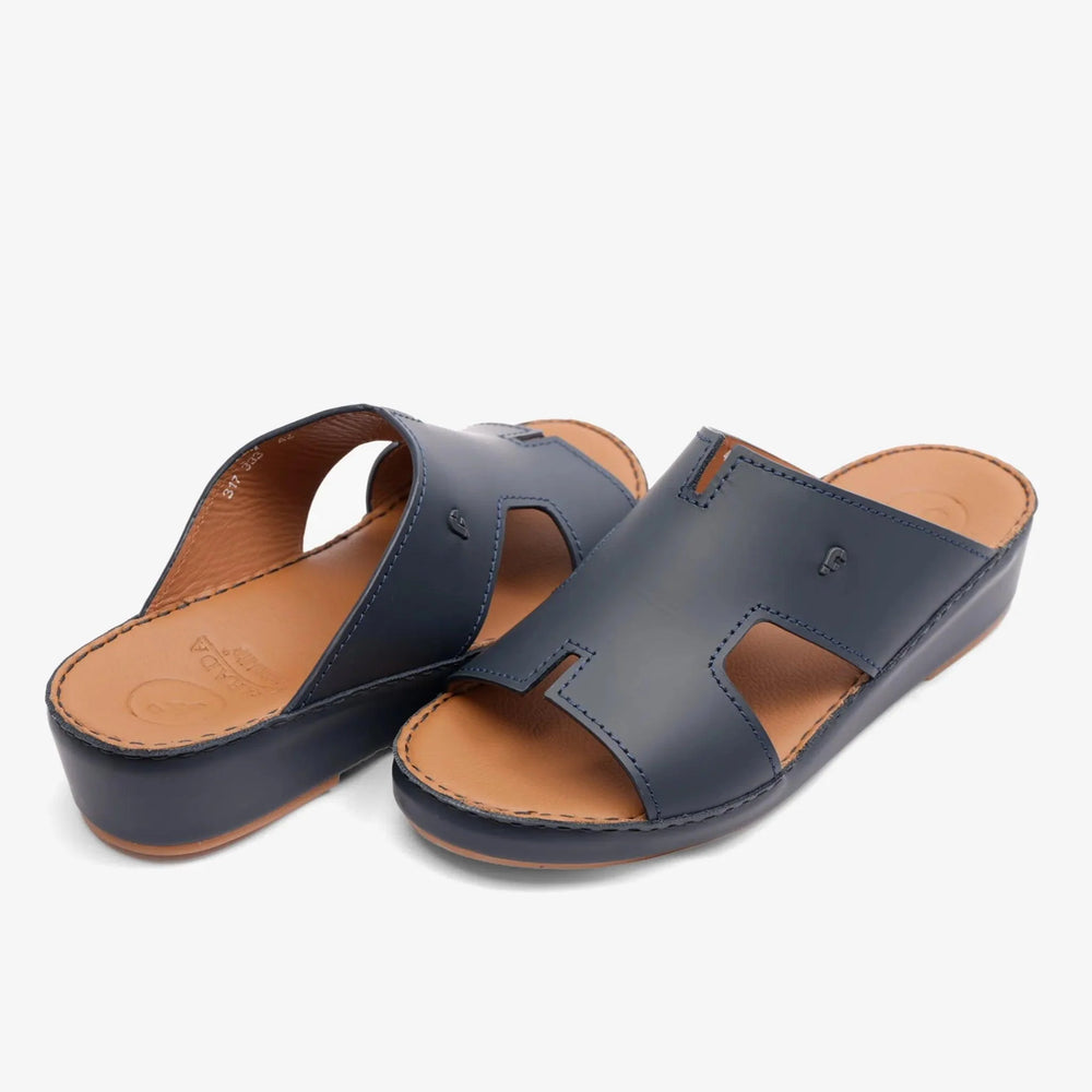 FARADA DAVINCI BANI MENS ARABIC SANDALS NAVY - Farada