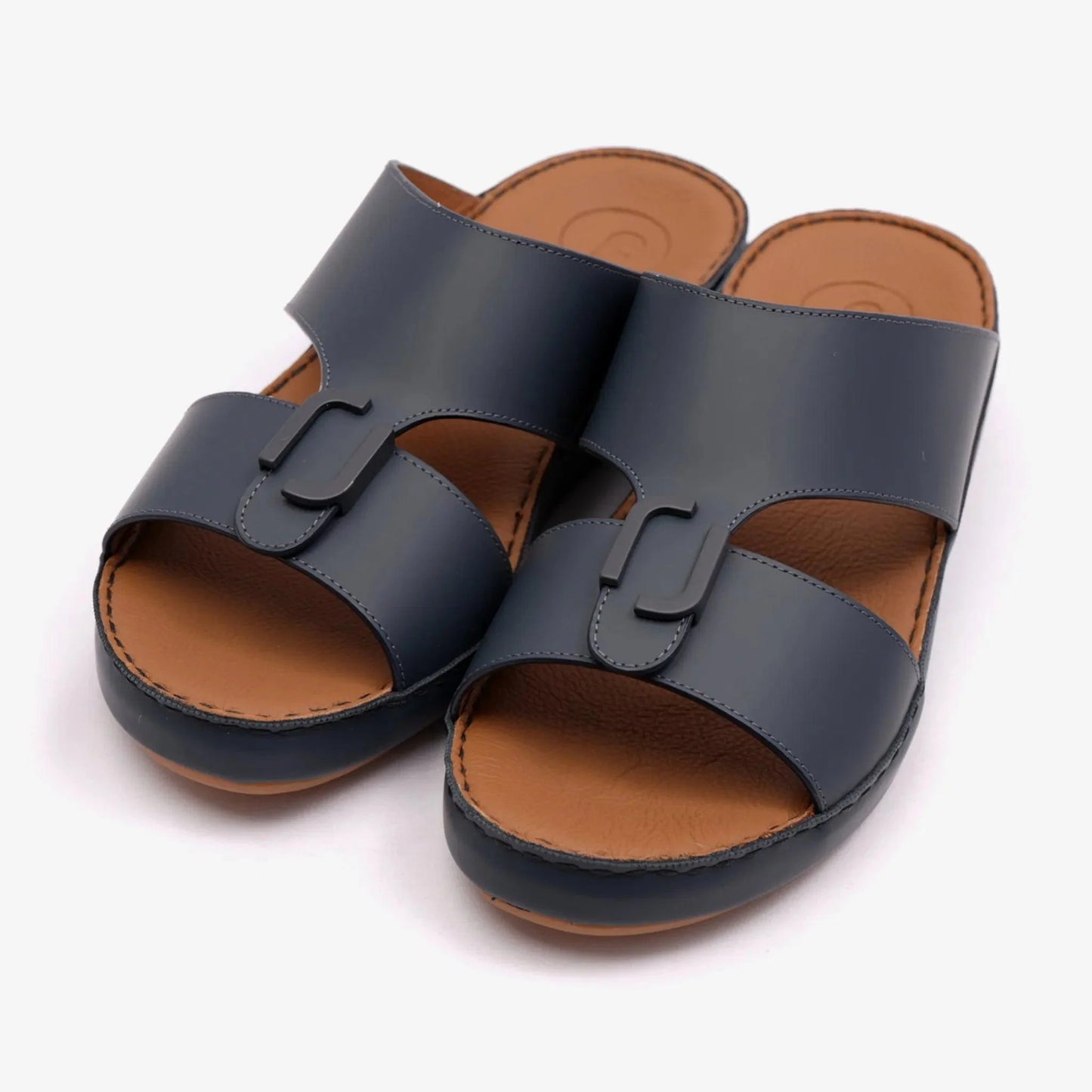 MATTE CLASSIC DAVINCI ARABIC SANDALS NAVY - Farada