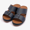 MATTE CLASSIC DAVINCI ARABIC SANDALS NAVY