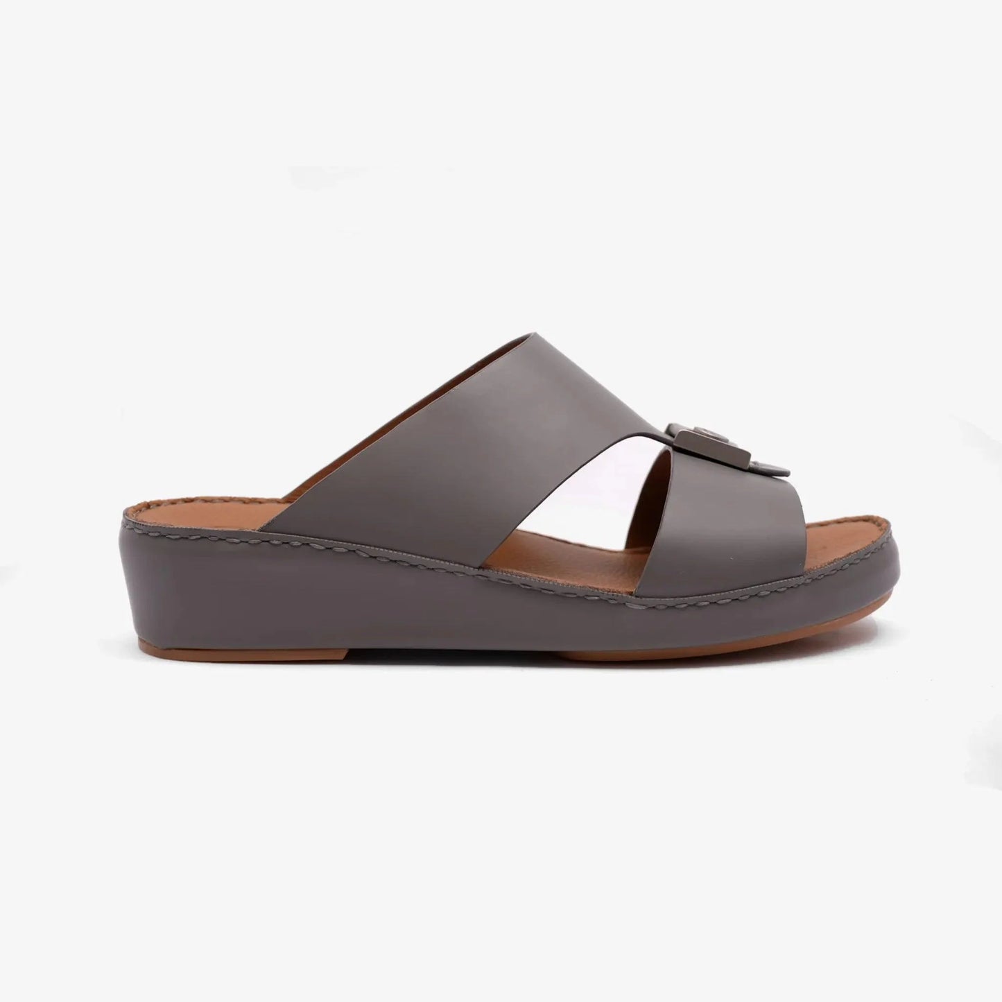 FARADA MODERN CLASSIC MATTE LEATHER ARABIC SANDAL SCHIST - Farada