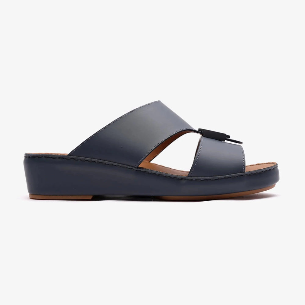 MATTE CLASSIC DAVINCI ARABIC SANDALS NAVY - Farada