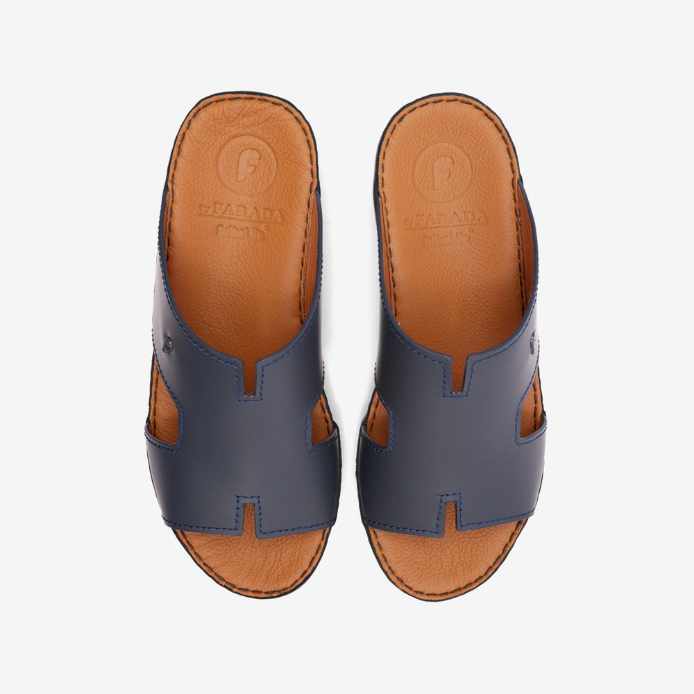 FARADA DAVINCI BANI MENS ARABIC SANDALS NAVY - Farada