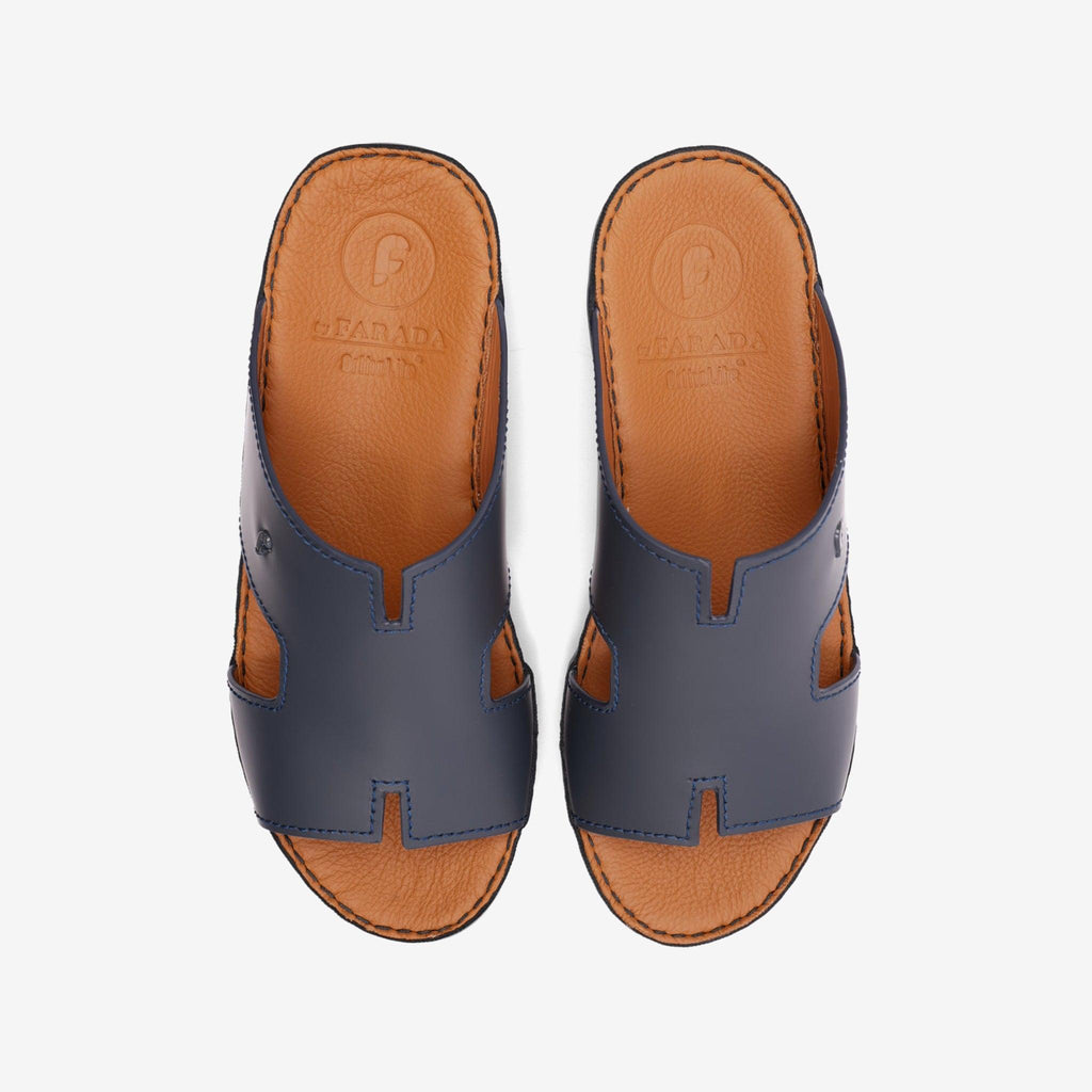 FARADA MENS DAVINCI BANI ARABIC SANDALS NAVY