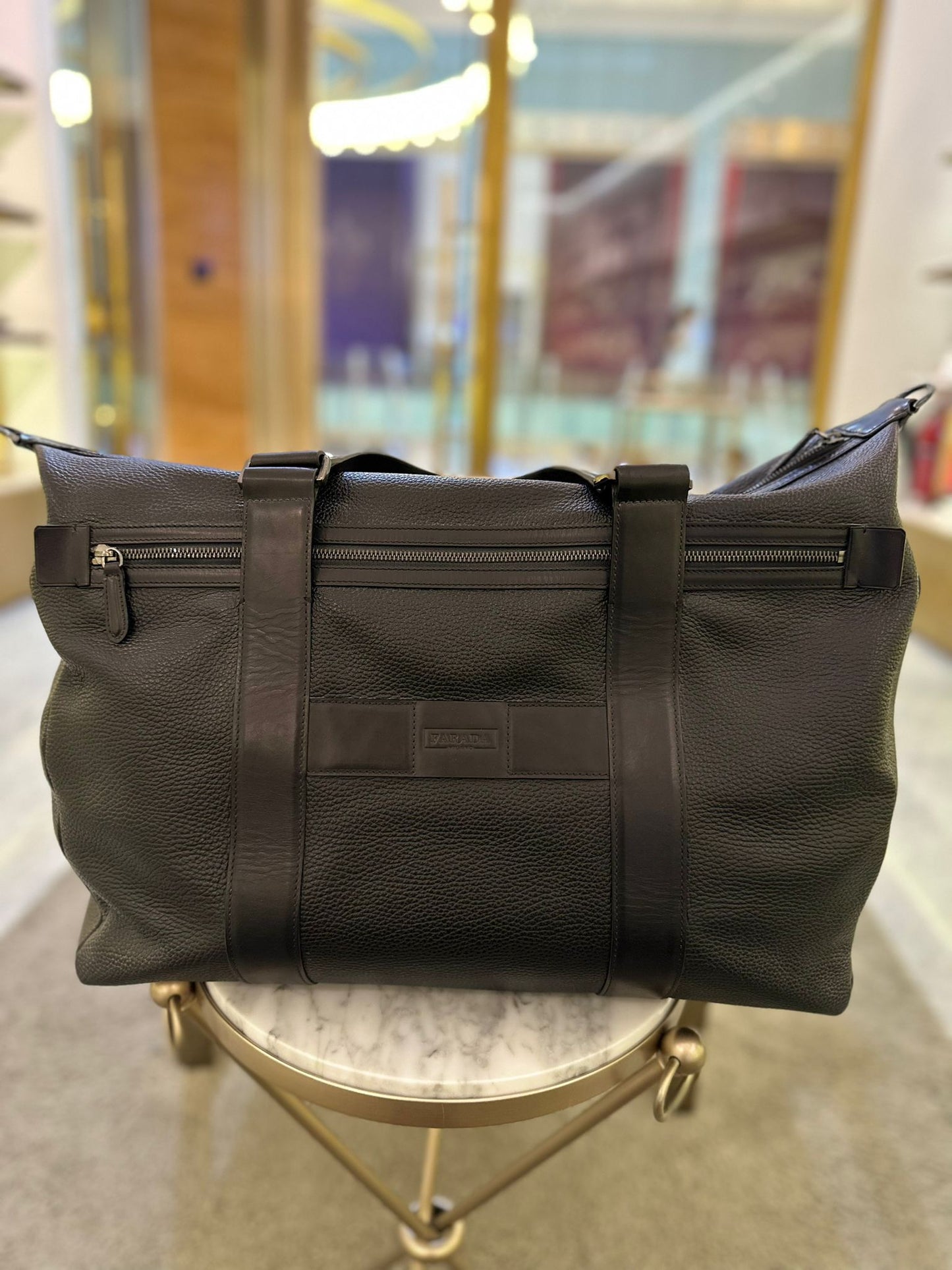 Farada Milano Adria Duffle Bag Black (FM1003)