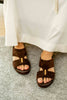 FARADA DURABLE MEN’S SUEDE SANDALS  THM