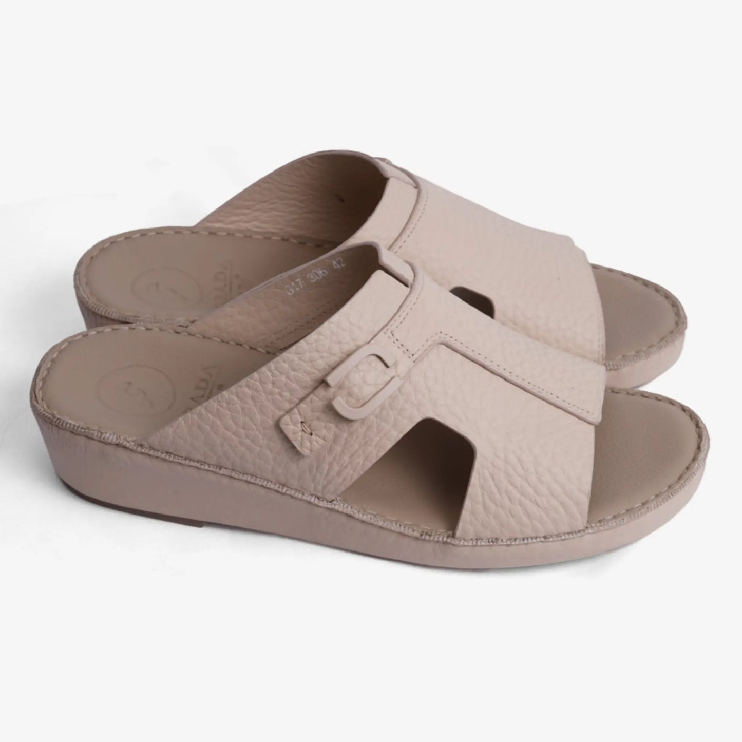 TRENDY UNLINED HAMMERED EINAUDI ARABIC SANDALS SAHARA