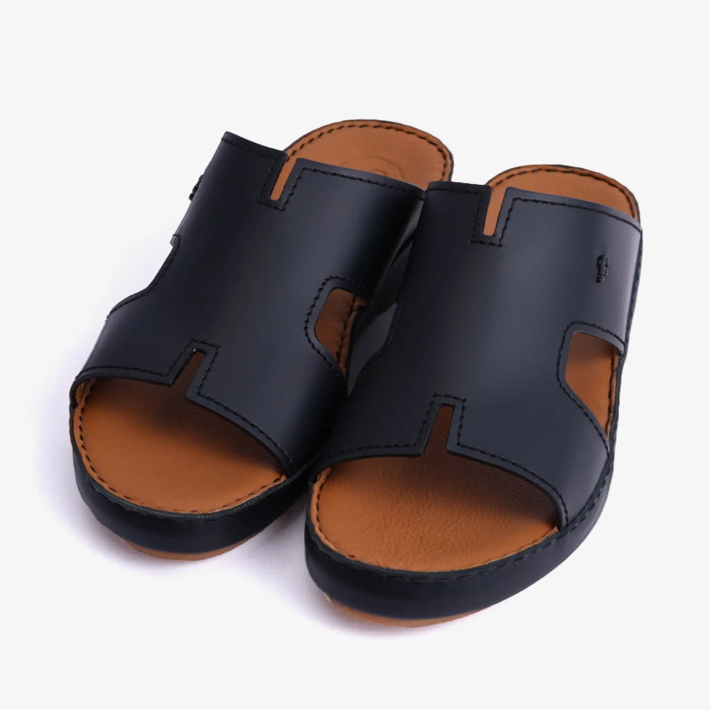 FARADA MENS DAVINCI BANI ARABIC SANDALS BLACK