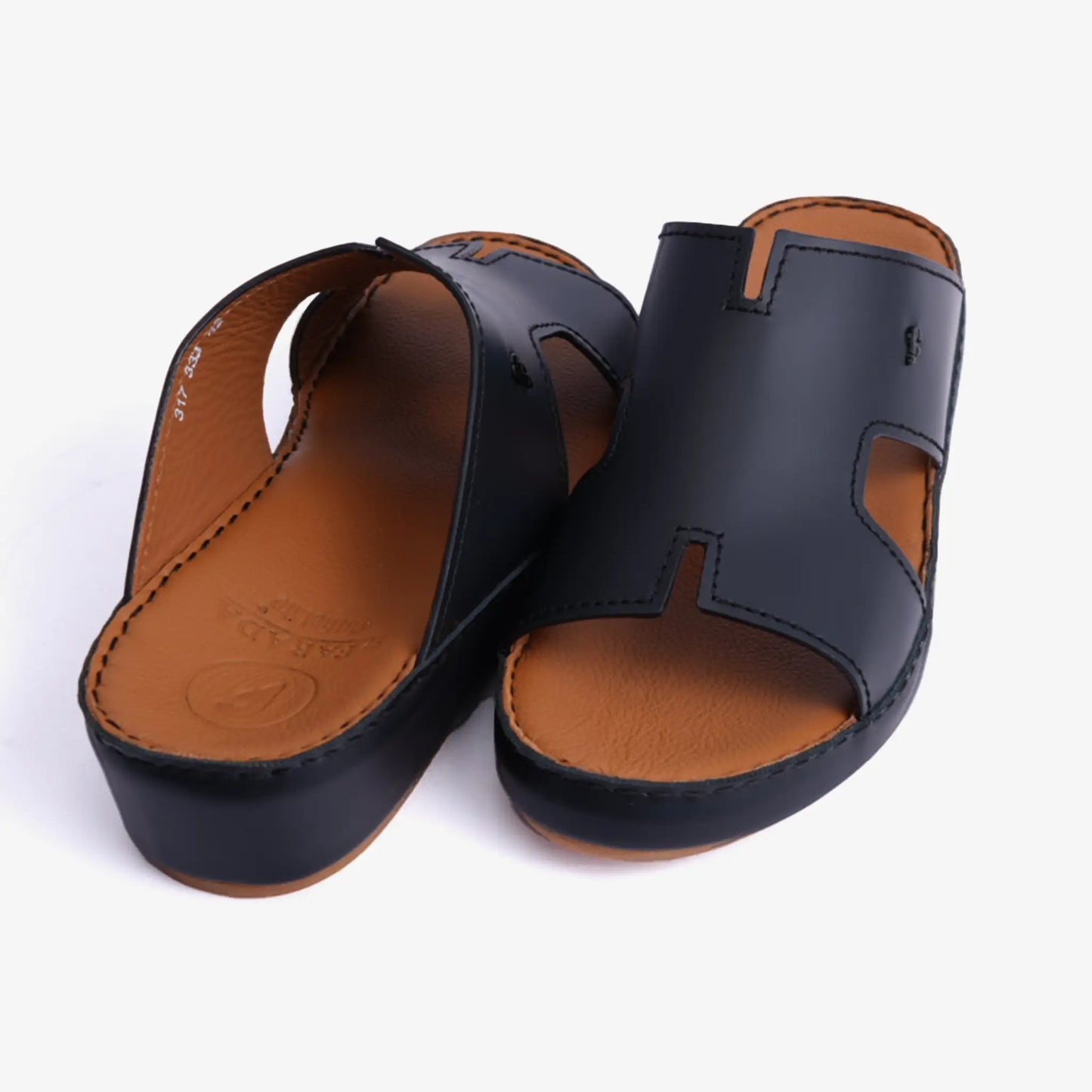 FARADA MENS DAVINCI BANI ARABIC SANDALS BLACK