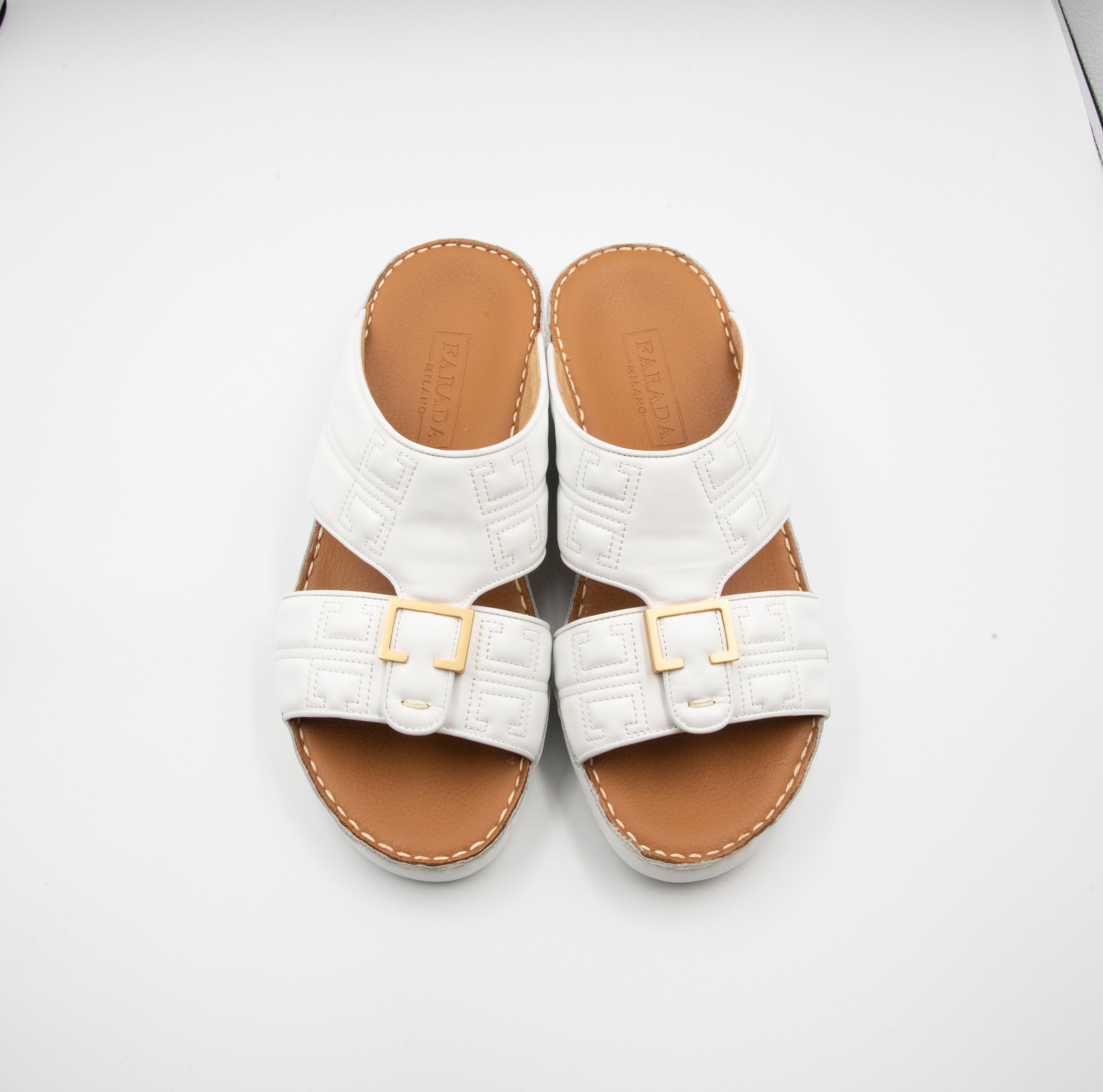 Nappa Stitched Arabic Sandals (IT4069AA)
